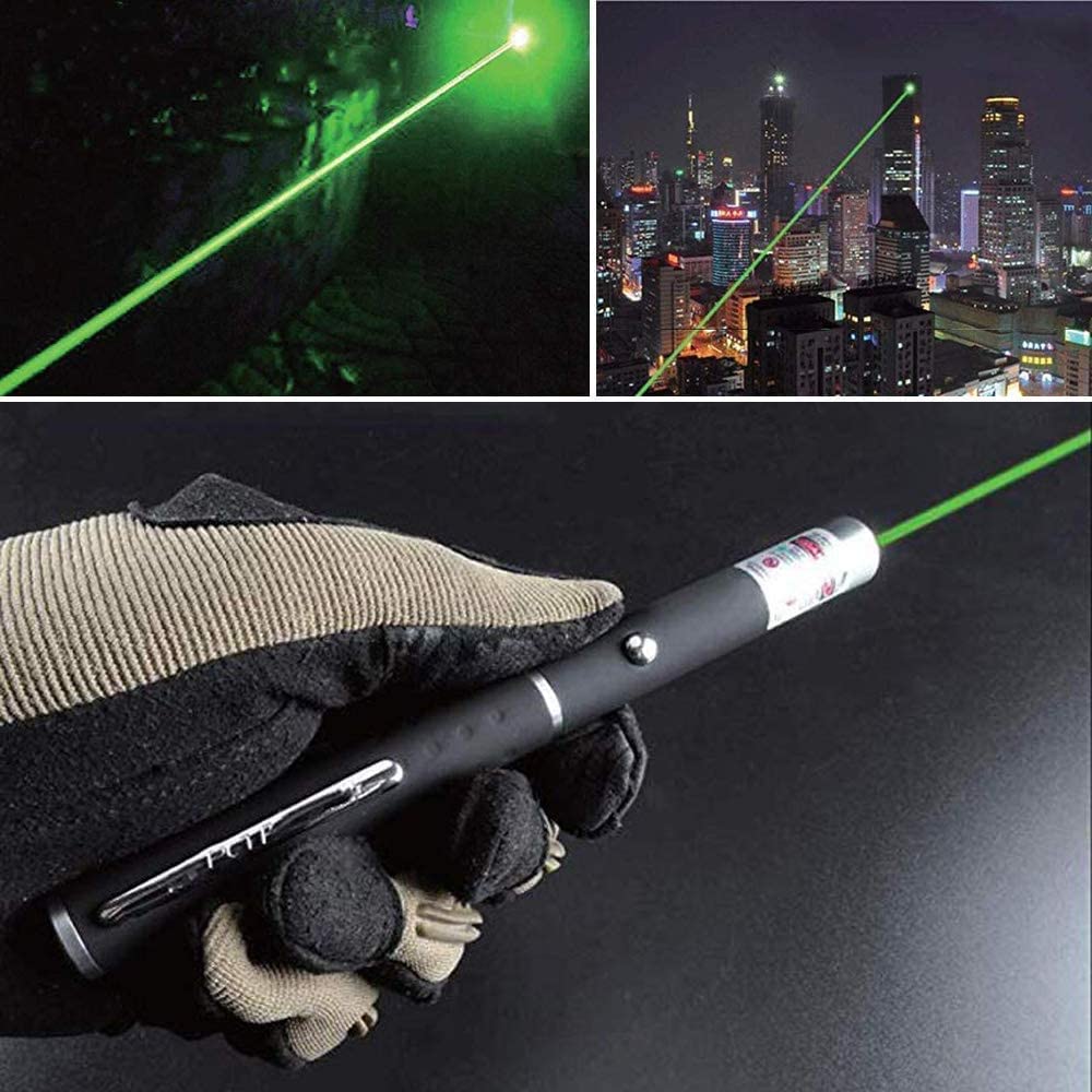 Green Laser Pointer Party Pen with Disco Lights