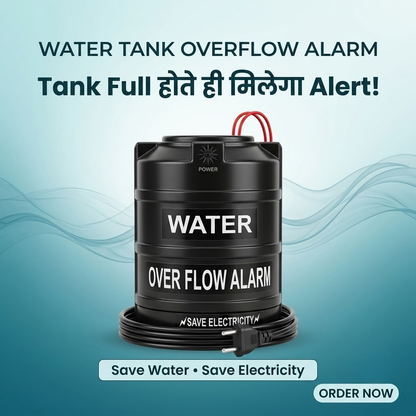 Water Tank Alarm Overflow Bell with Sensor and Voice