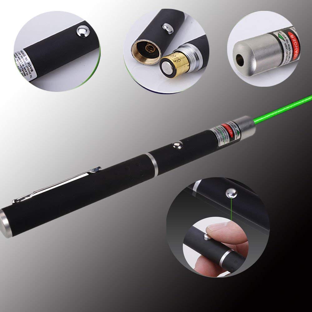 Green Laser Pointer Party Pen with Disco Lights