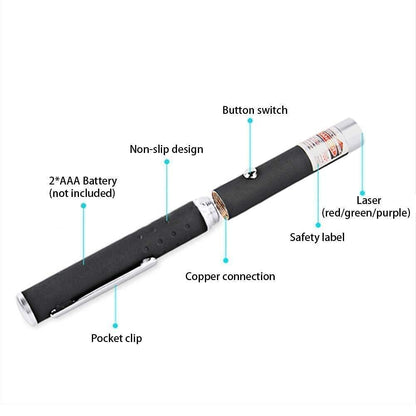Green Laser Pointer Party Pen with Disco Lights
